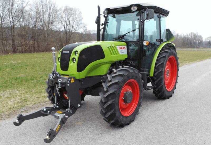 front linkage hitch 3-point hitch shl f claas elios 210 lesnik lenart min 2