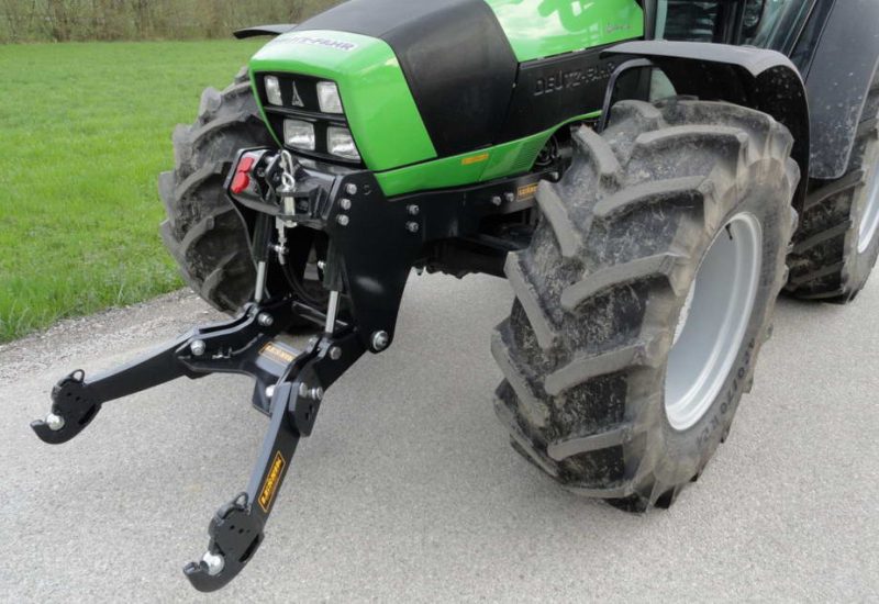 relevage avant hydraulique frontal shl f deutz fahr agrofarm 410 430 lesnik lenart 3 min