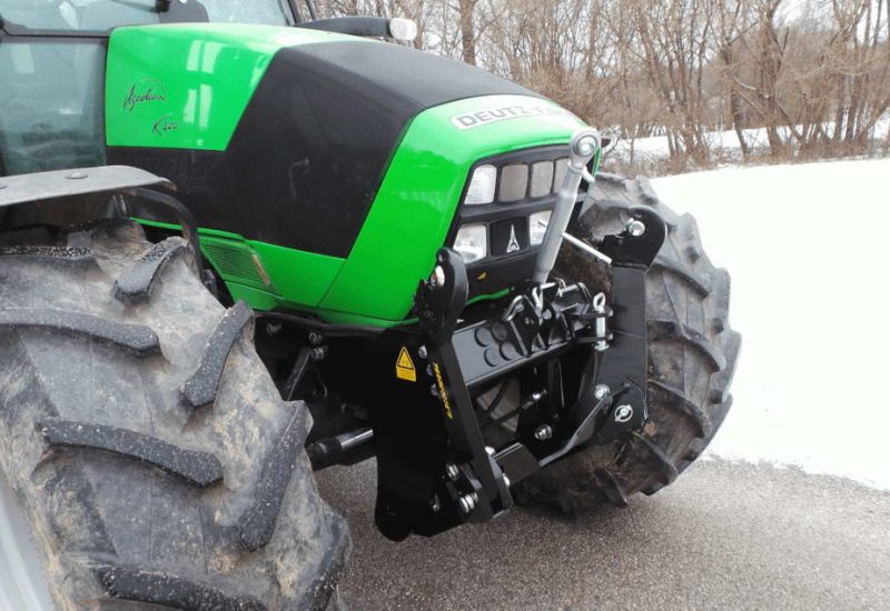 передняя навески shl f deutz fahr agrotron k410 k420 k430 lesnik lenart 3 min