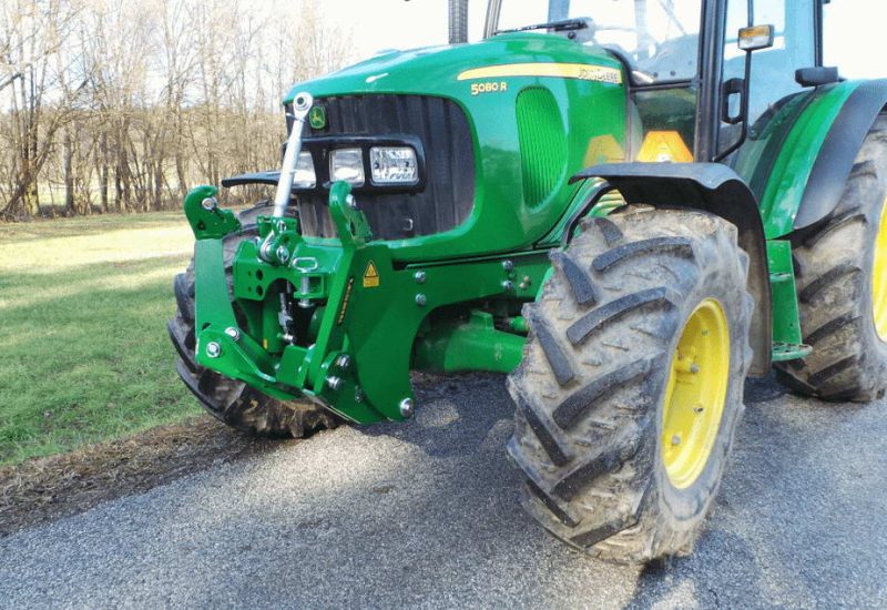 celna prednja sprednja hidravlika dvigalo shl f john deere 5080 r 5100 r lesnik lenart 3 min