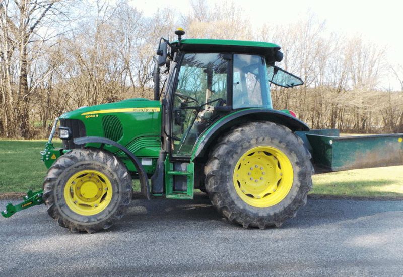 celna prednja sprednja hidravlika dvigalo shl f john deere 5080 r 5100 r lesnik lenart 5 min
