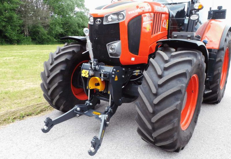 передняя навески shl f kubota m 7132 7152 7172 lesnik lenart 6