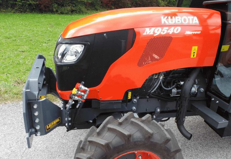 передняя навески shl f kubota m 9540 9960 lesnik lenart 5