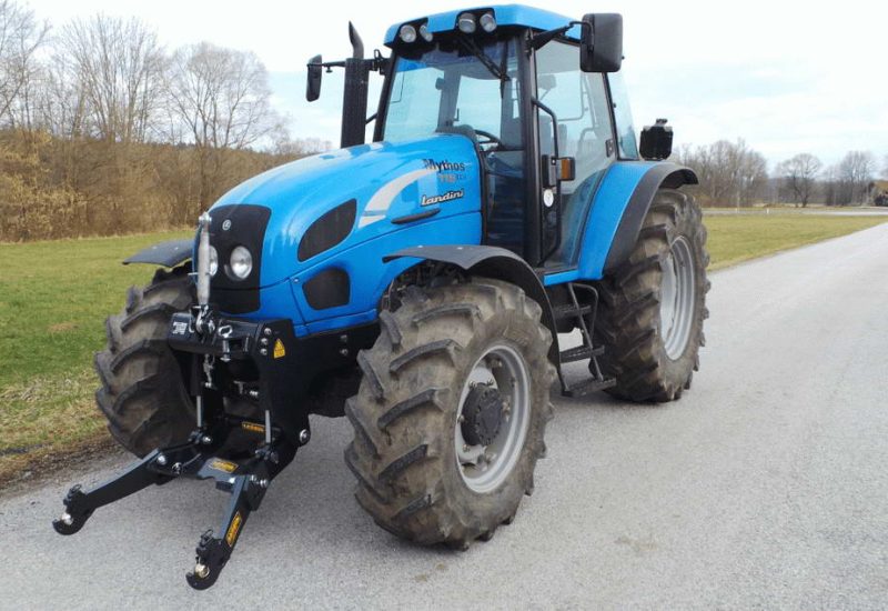 front linkage hitch 3-point hitch shl f landini mythos 115 tdi lesnik lenart 4