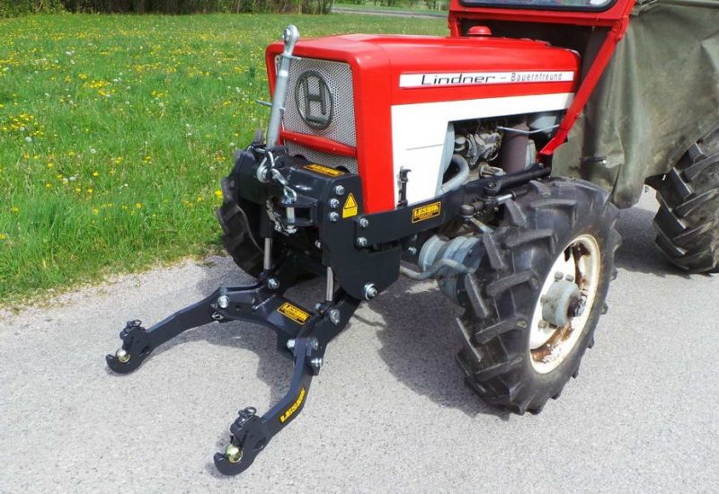 front linkage hitch 3-point hitch shl f lindner 450 sa lesnik lenart 7