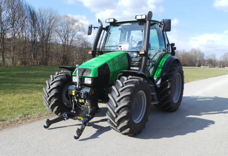 front linkage hitch 3-point hitch deutz fahr agrotron 100 lesnik lenart 5