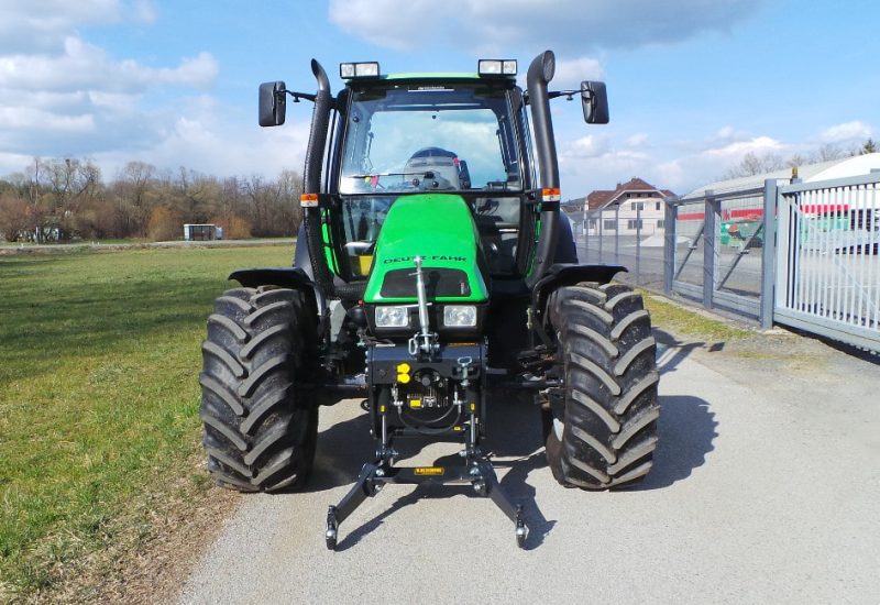 front linkage hitch 3-point hitch deutz fahr agrotron 100 lesnik lenart 6