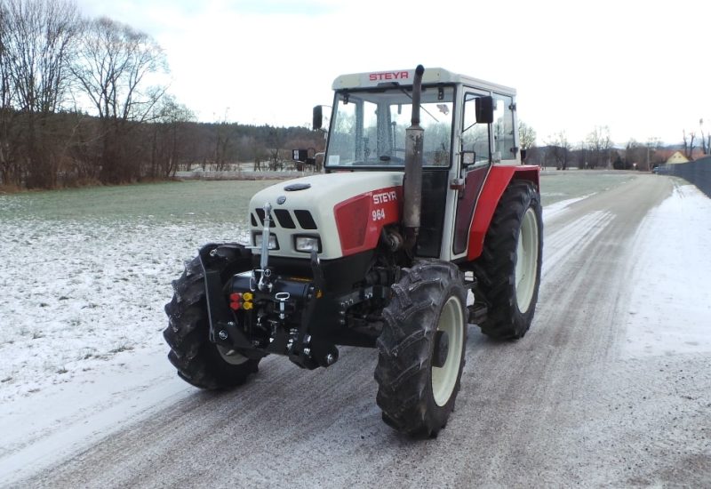 fronthydraulik frontkraftheber fronthubwerk kraftheber steyr 964 turbo lesnik lenart 3