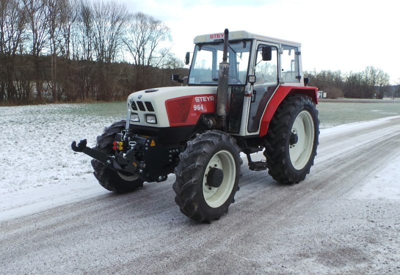 fronthydraulik frontkraftheber fronthubwerk kraftheber steyr 964 turbo lesnik lenart 4