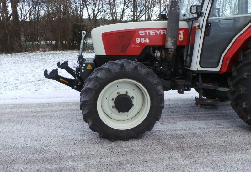 fronthydraulik frontkraftheber fronthubwerk kraftheber steyr 964 turbo lesnik lenart 5