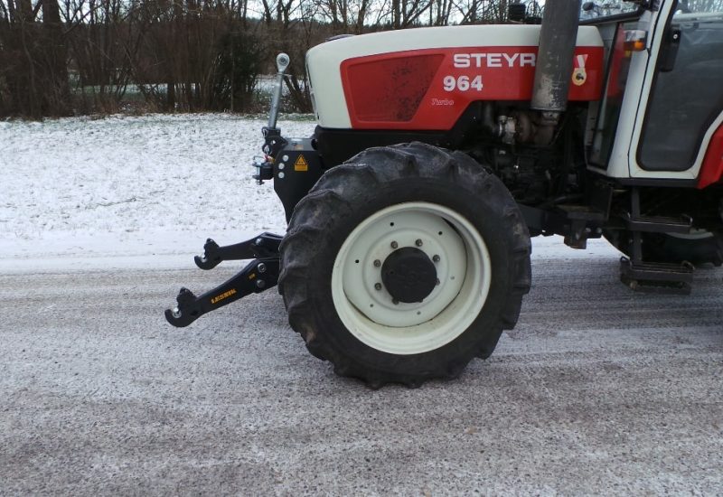 fronthydraulik frontkraftheber fronthubwerk kraftheber steyr 964 turbo lesnik lenart 8